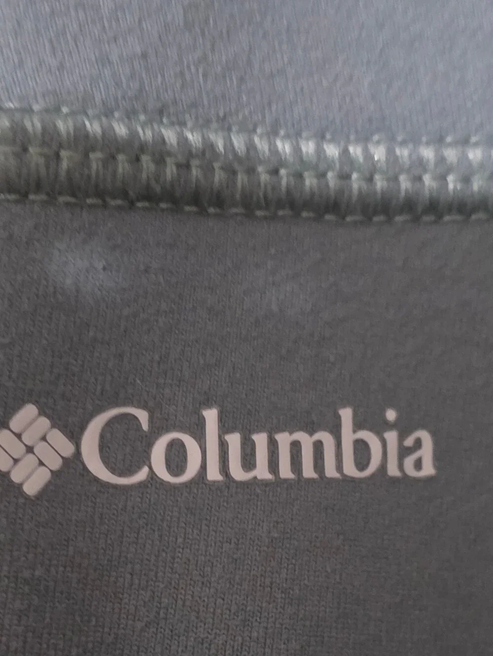 Columbia Luminary Performance Leggings Green/Gray Zip Pocket Women's Sz Small